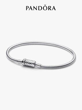 Pandora Easy-Close Magnetic Clasp Snake Chain Bracelet